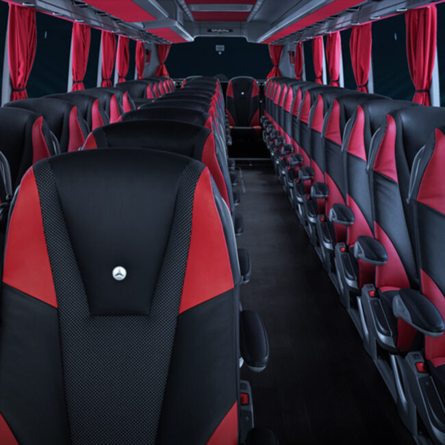 Mercedes Tourismo Bus Interior - Comfort and Design