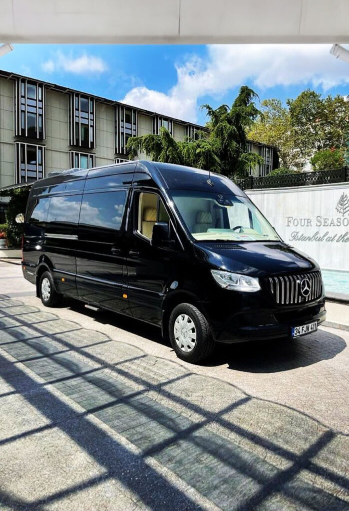 Luxury Mercedes Sprinter Minibus Exterior