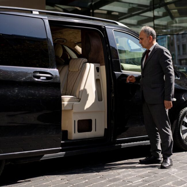 car with driver in istanbul