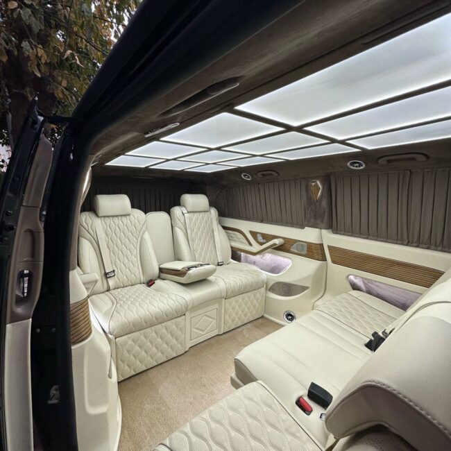 Mercedes Vito rental with driver