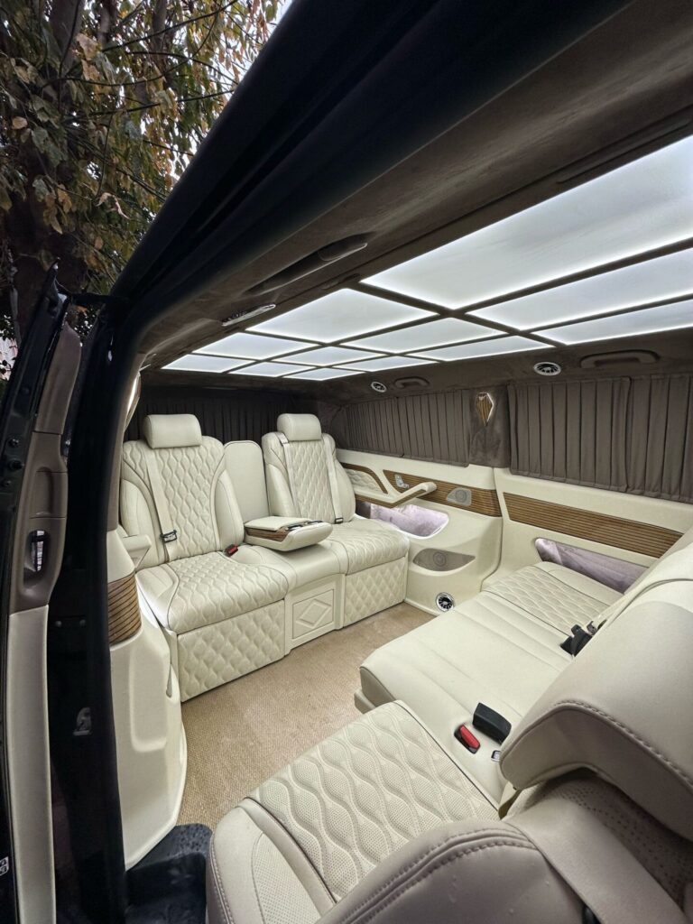 Mercedes Vito rental with driver