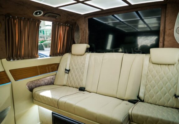 Mercedes Vito Minivan Luxurious Interior - Premium VIP Transfer Experience
