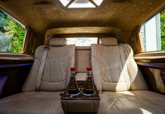 Mercedes Vito Minivan Luxurious Interior - Premium VIP Transfer Experience